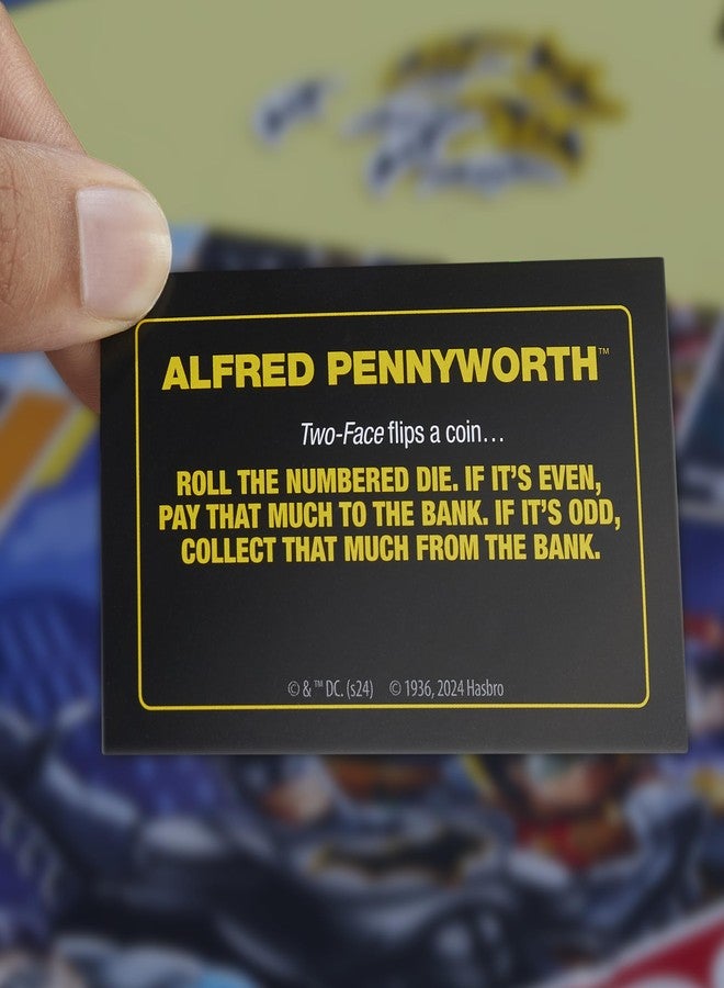 HASBRO - GAMING Monopoly Batman Edition Board Game | Monopoly Game for Batman Fans | Ages 8 and Up | 2 to 4 Players | Family Games | Strategy Games for Kids and Adults - Image 5